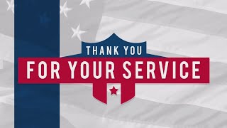 Thank You for Your Service, Luke Todd Jr.