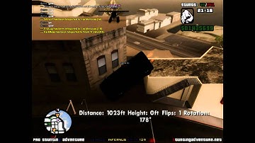 Airplane bumping samp fail