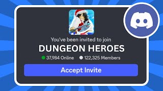 How to Join Dungeon Heroes  Discord Server screenshot 5
