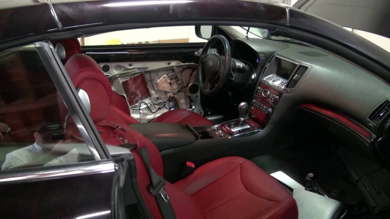 Infinity G37 Speaker Upgrade Radar Detection System Installation by Monney YouTube