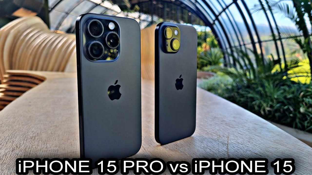 iPhone 15 Pro vs iPhone 15! Vale a pena pagar mais? Comparativo. - YouTube