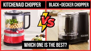 KitchenAid vs BLACK+DECKER Electric Food Chopper