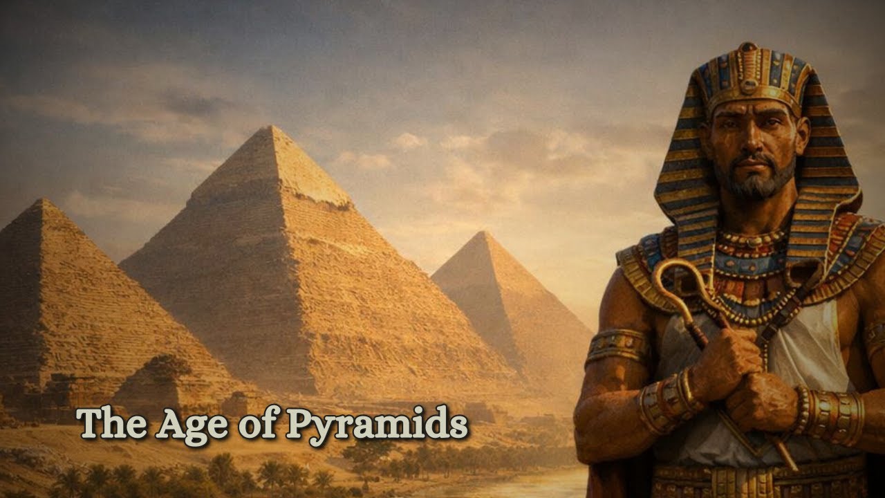 Ancient Egypt Timeline Part 2 | The Age of Pyramids | Calm History for Sleep