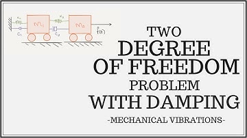 Two Degree of Freedom (2DOF) Problem With Damping - Equations of Motion (EOMs)