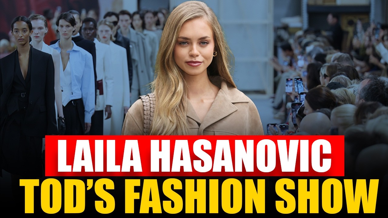 Jannik Sinner's Girlfriend Laila Hasanovic STUNS at Tod’s Show in Milan