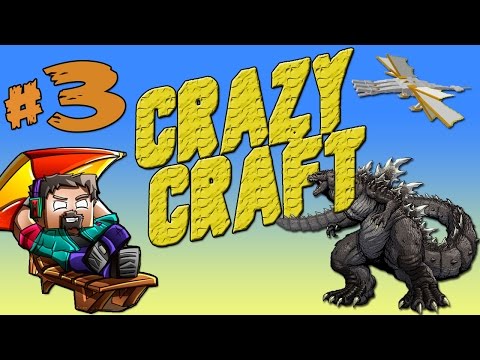 Minecraft Crazy Craft | Ep. 3 | Keisti Mobai Ir Pasauliai!!!