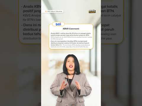 BBTN YAKIN SERAP DANA RP 25 T: KATALIS KUAT UNTUK KPR