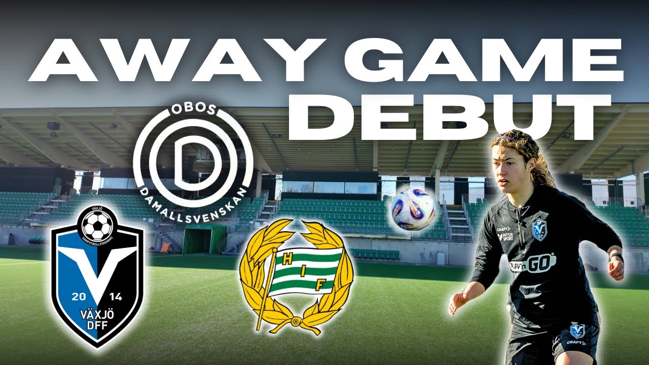 My First Pro Game in Sweden! 🇸🇪 (Damallsvenskan Away vs Hammarby)