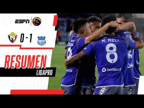 ¡EL BOMBILLO SE LLEVÓ UN GRAN TRIUNFO COMO VISITANTE! | El Nacional 0-1 Emelec | RESUMEN