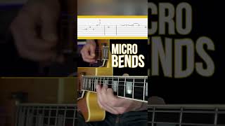 Micro-Bends = Big Feel 🎸 (Blues in A Minor) // EASY BLUES SOLOS #shorts