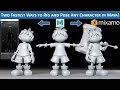 Maya Auto Rig With Quick Rig And Mixamo Rig Any Character In Minutes 