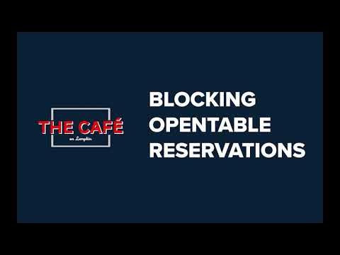 Overview of the OpenTable Reservation Widget 