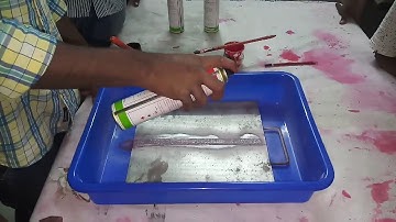 LIQUID PENETRANT TESTING PRACTICAL VIDEO