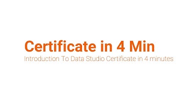 Introduction To Data Studio Exam 2019