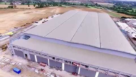 Unit DC6 construction progress at Prologis Park Pineham