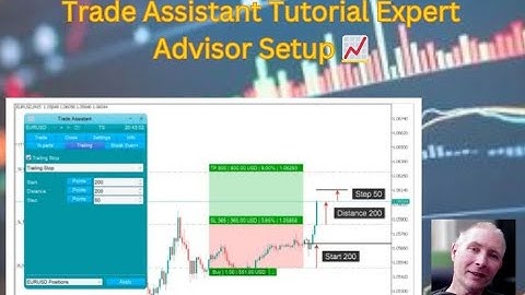 Trade Assistant Tutorial manual trading setup  Expert Advisor Setup Coming Soon