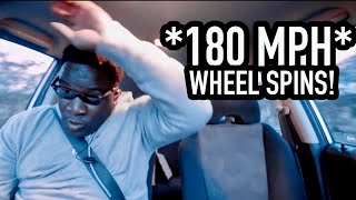 FIRST DRIVE **180MPH** WHEEL SPINS IN MY 750 BHP HONDA JAZZ! 😳