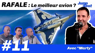 JumpSeat#11 : Le Rafale avec @JG Marty MARTINEZ #rafale #dassaultrafale #armeedelair