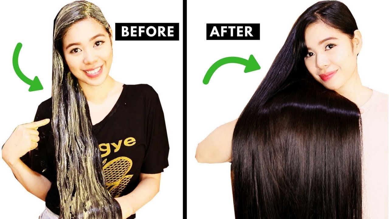 DIY Deep Conditioning Hair Mask For Dry Hair & Scalp, Hair Growth, Split  ends & Dandruff-Beautyklove - YouTube