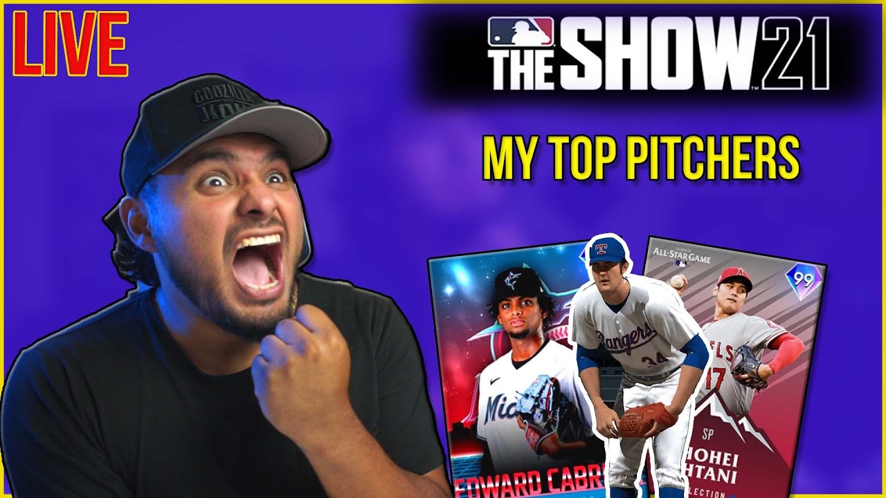 Using My top MLB The Show 21 Pitchers in ranked! YouTube
