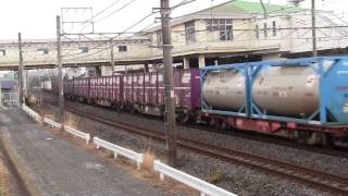 ９５１レ　ＥＦ２１０通過（警笛祭り）