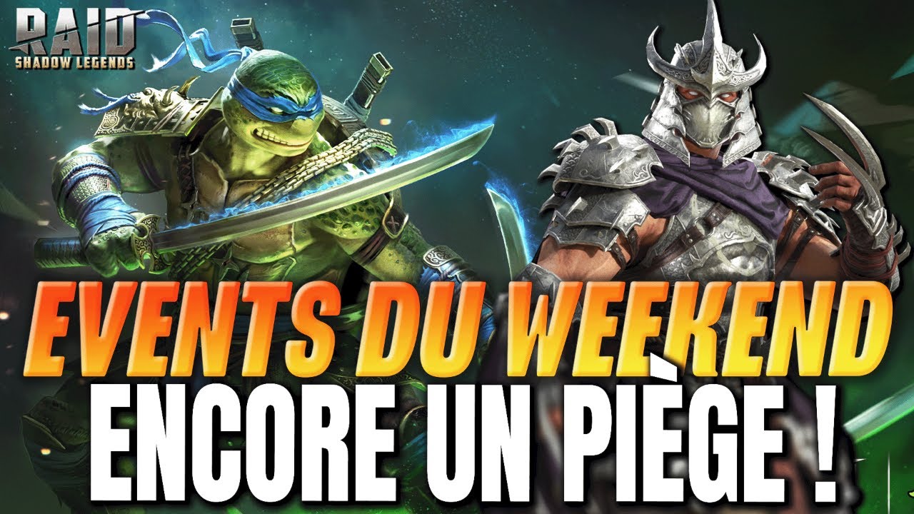 Une Bonne Nouvelle et encore des Pieges sur Raid Shadow Legends ! Events du weekend