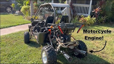 Motorcycle Engine Swapped Go-Kart. Restoration Project Part 6