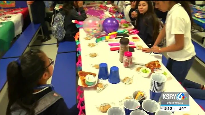 Santa Maria students participate in 'No One Eats A...