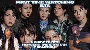 K-POP HATERS REACT TO BTS FOR THE FIRST TIME (방탄소년단) A Guide to BTS Members: The Bangtan 7 REACTION