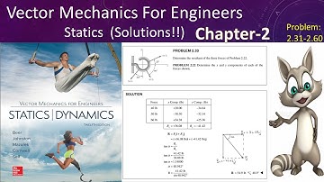 Statics of Particles | Chapter-02 Solution | P-02 | Vector Mechanics For Engineers | Beer & Johnston