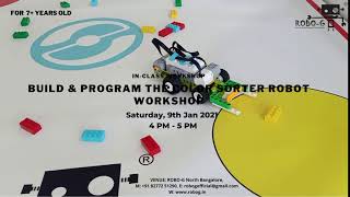 BUILD & PROGRAM THE COLOR SORTER ROBOT WORKSHOP