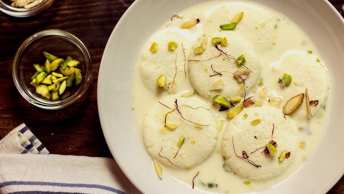 Easy Homemade Rasmalai Recipe - YouTube
