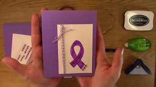 #191 Epilepsy Awareness Month Project Making Purple Epilepsy Awareness Ribbons Tutorial