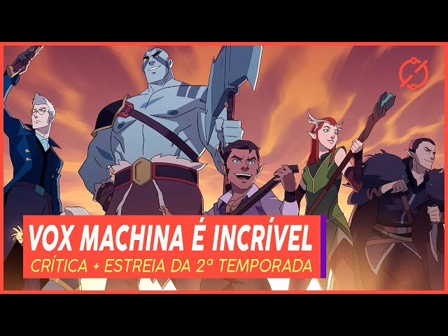 Segunda temporada de The Legend of Vox Machina vai estrear dia 20