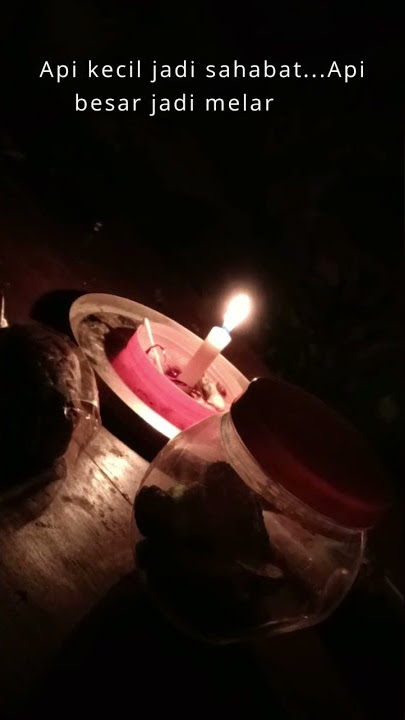jangan bermain api kalau tidak mau terbakar