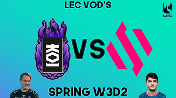 KOI vs  BDS   Week 3 Day 2   LEC Spring Split   KOI vs  Team BDS 2023