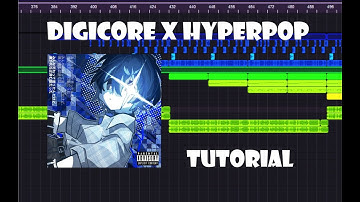 【90秒解説】digicore x hyperpopなボカロの作り方！【ステム配布】