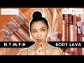 Huda Beauty N.Y.M.PH VS Fenty Beauty Body Lava - Which one is better? 🤔