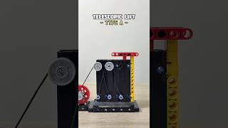 Telescopic Lift (Type A VS B) #legotechnic #mechanical #mechanism