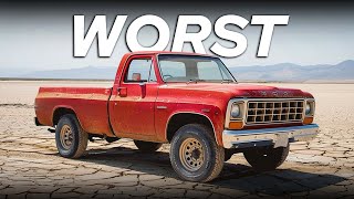 17 Worst Pickup Trucks That Every American Hates