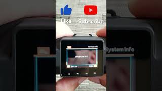 #18 😍 Firmware Version [VANTRUE N2 PRO TUTORIALS] - How to USE #vantrueN2pro #shorts