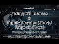 Spring Hill Broncos @ Emporia High School Tournament (Basketball) 12/7/23