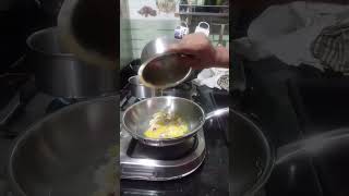 Lazy Omelette Preparation .