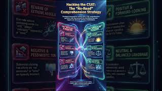 CSAT Comprehension WITHOUT Reading? 🔥 Try This Smart Trick!