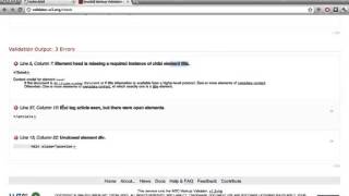 HTML and CSS №23 The Importance of Validation