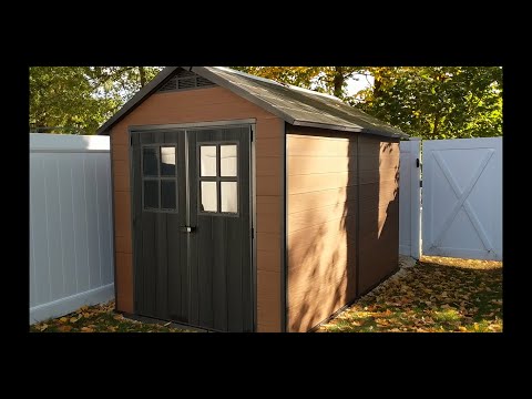 Keter Newton Large Premium Outdoor Storage Shed