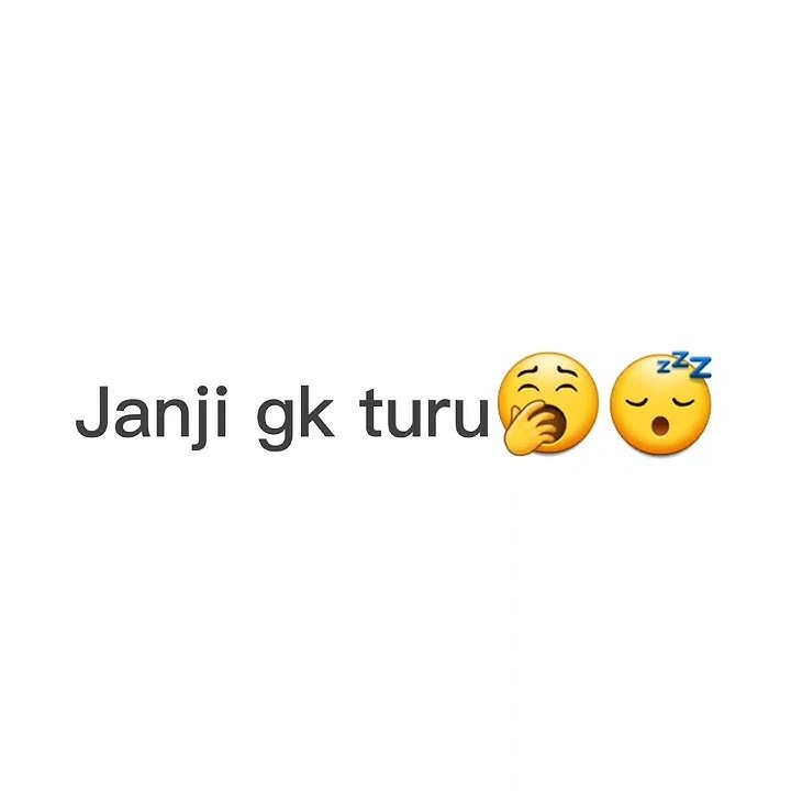 JANJI GK TURU 🗿🗿