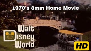 Travel back to 1970's Walt Disney World  Magic Kingdom Home Movie 8mm Film Reel
