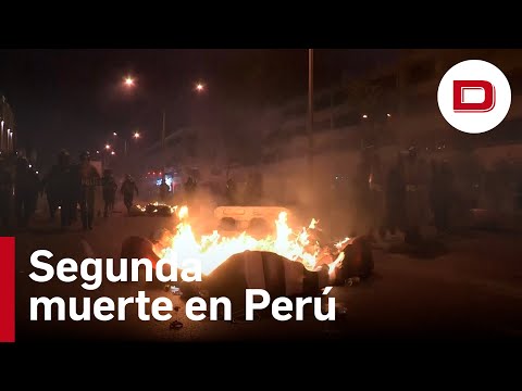 Muerte en las calles de Perú ante el adelanto electoral