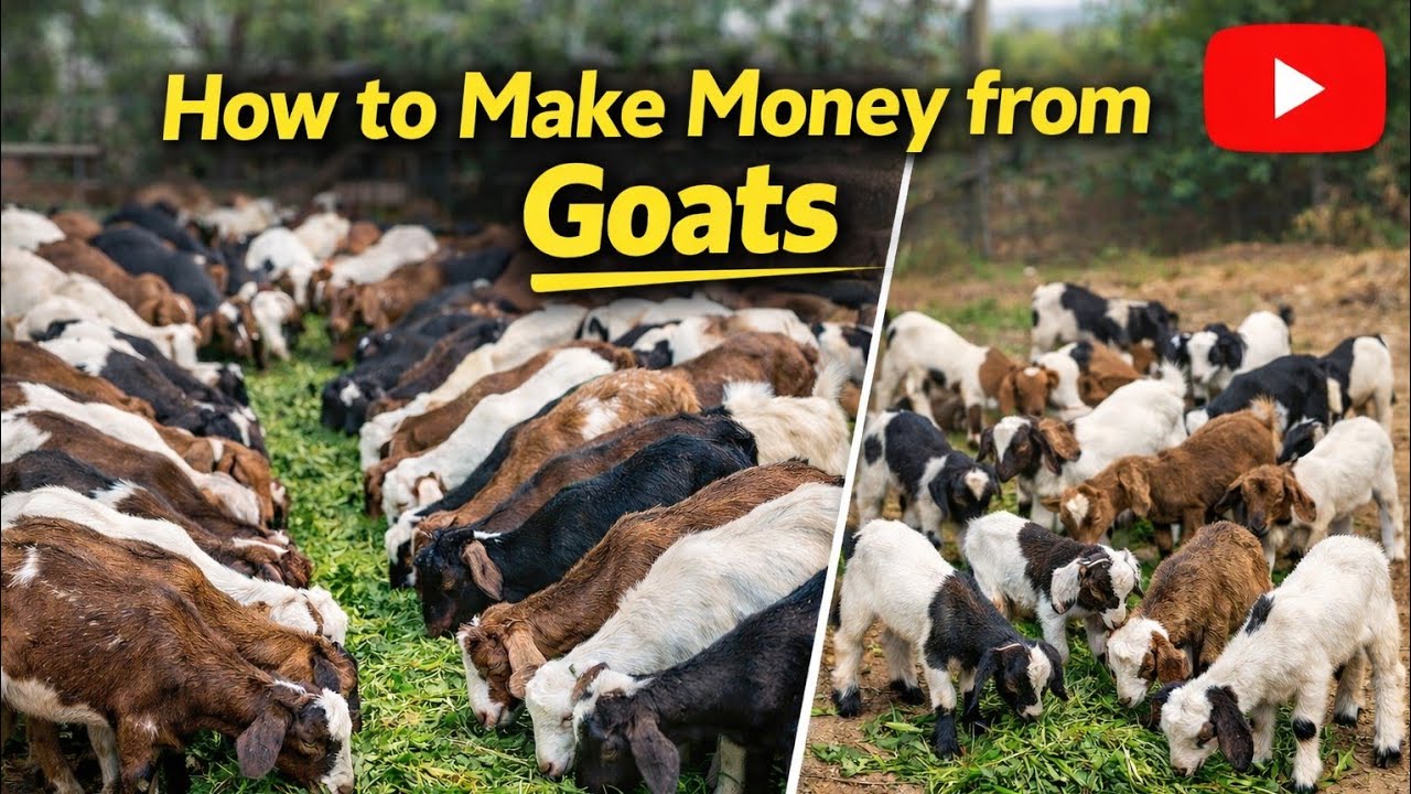 How to make money from goats | Mashallah Hand Feeding Baby Goats | Full Day Farm Life 